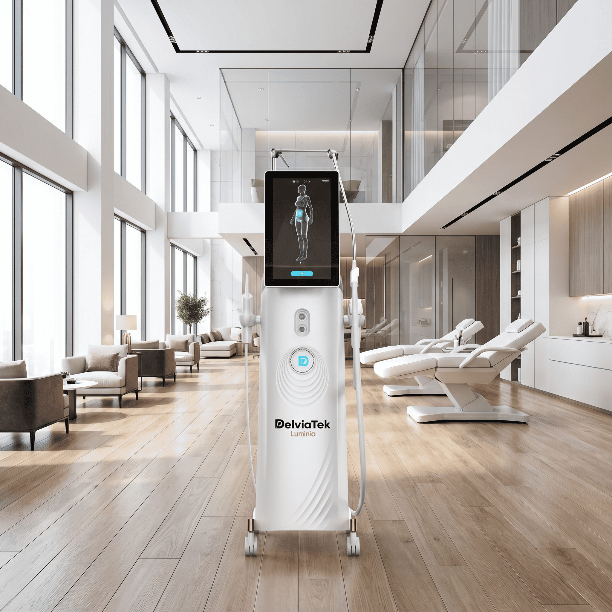 DelviaTek aesthetic technology platforms for professional clinics